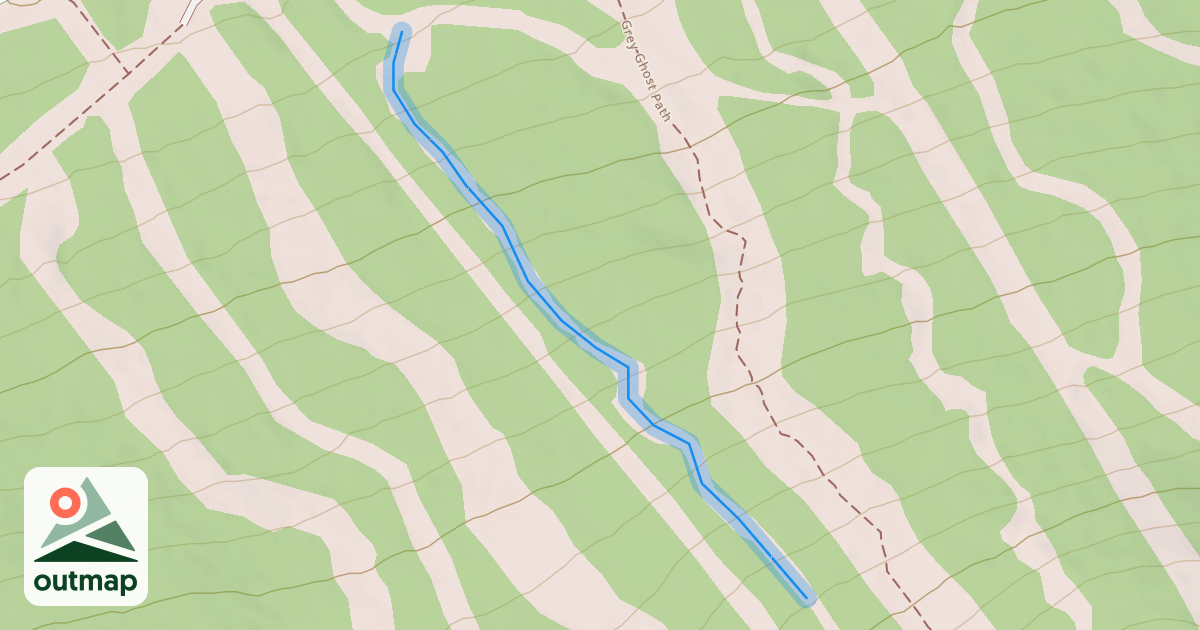 Map of Parmachenee Belle