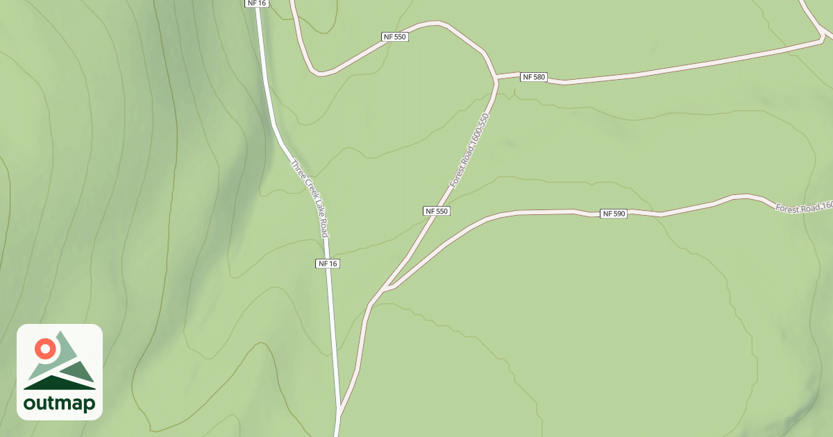 Map of BLACK PINE SPRING C.G.