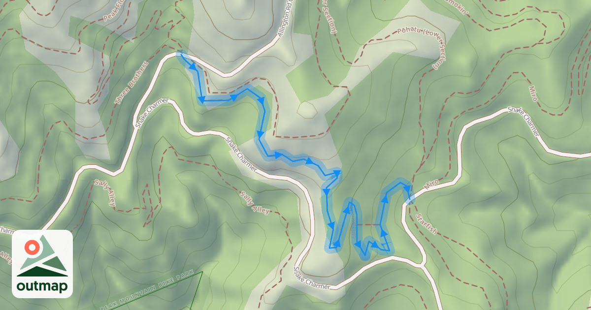 Map of Rigdeline Extension