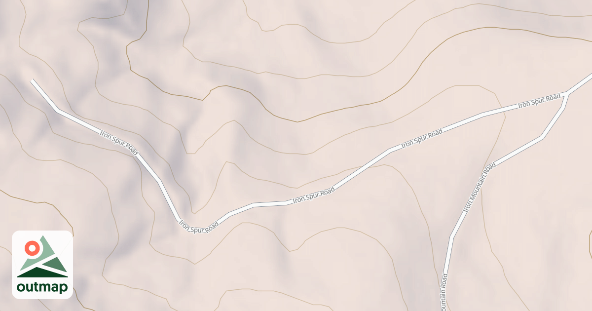 Map of IRON SPUR