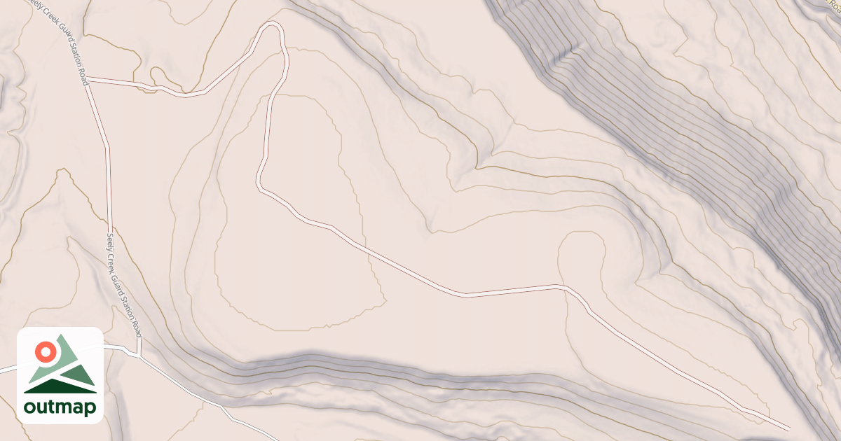 Map of BECKS RIDGE