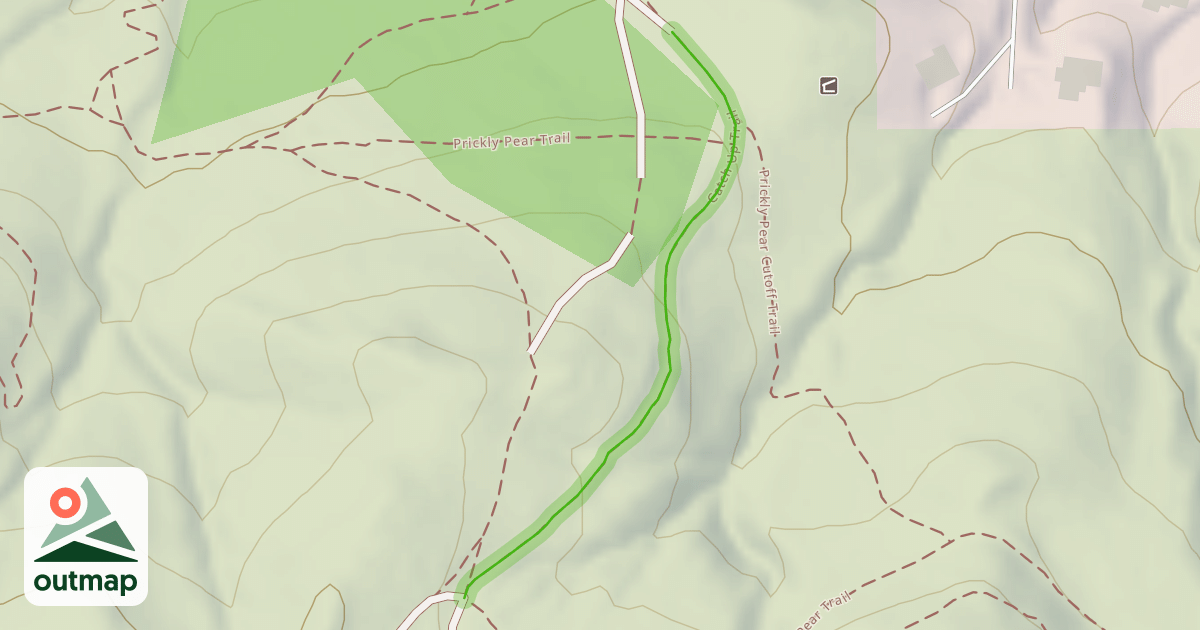Map of Catch Up Trail