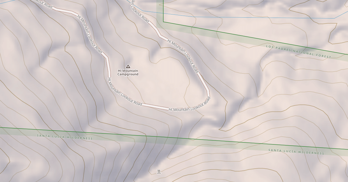 Map preview of HI MOUNTAIN CG.