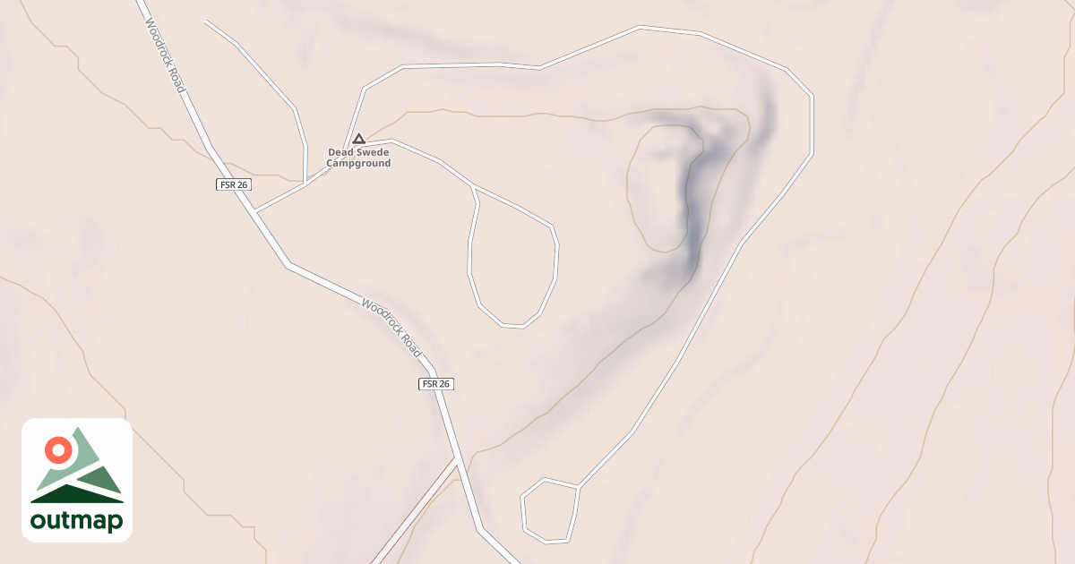 Map of DEAD SWEDE C.G.