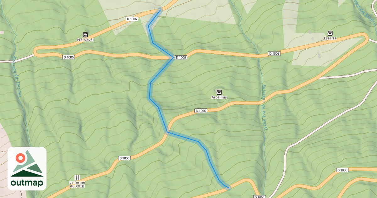 Map of Arcellins