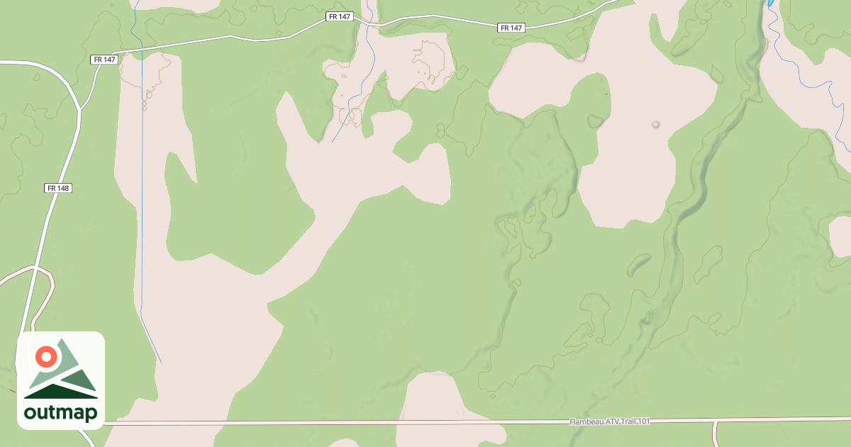 Map of FR 147A