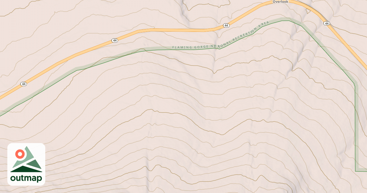 Map of DON HATCH MEMORIAL SNOWMOBILE