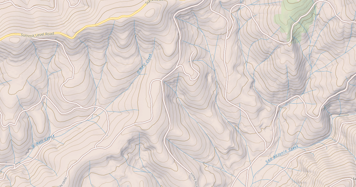 Map preview of USFS Motor Vehicle Use Map Roads {70D322FE-C50D-4D46-88CF-85FF3A7571FA}
