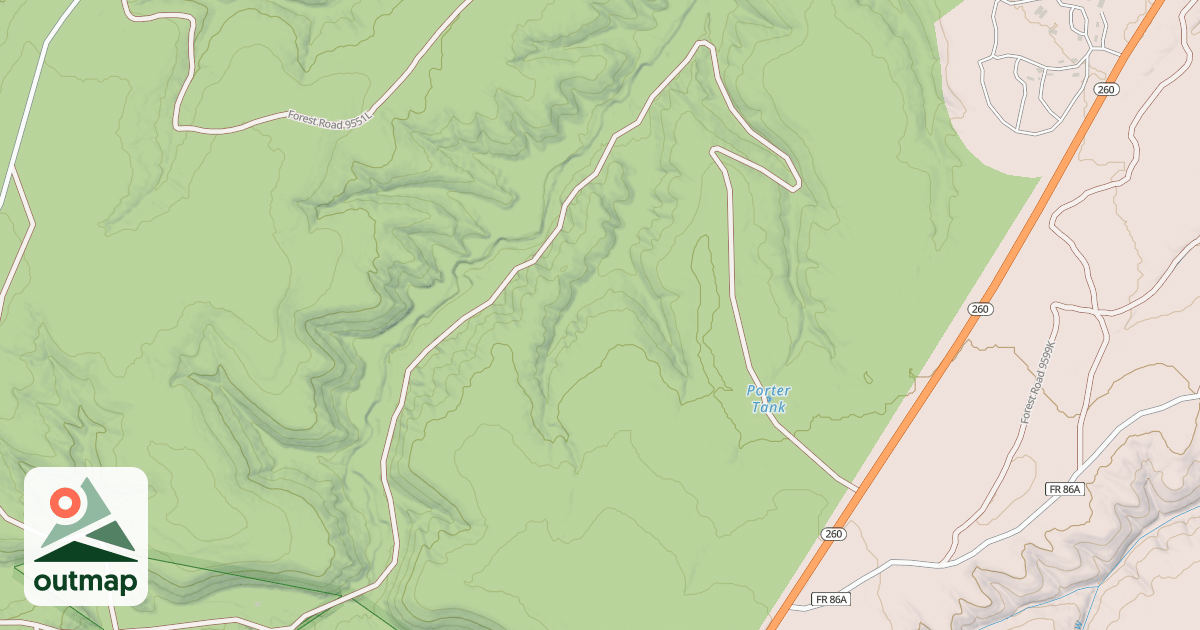 Map of USFS National Forest System Roads {A1170C51-BAB9-493E-B7D6-D538AFDBF5B3}