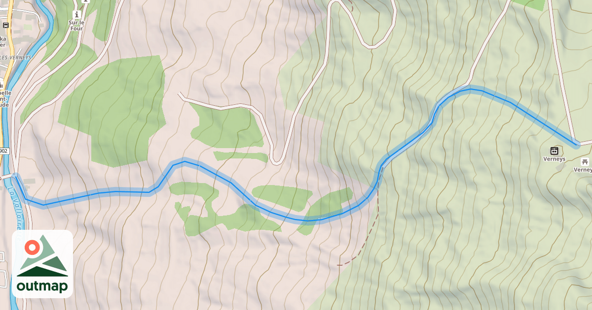 Map of Choucas
