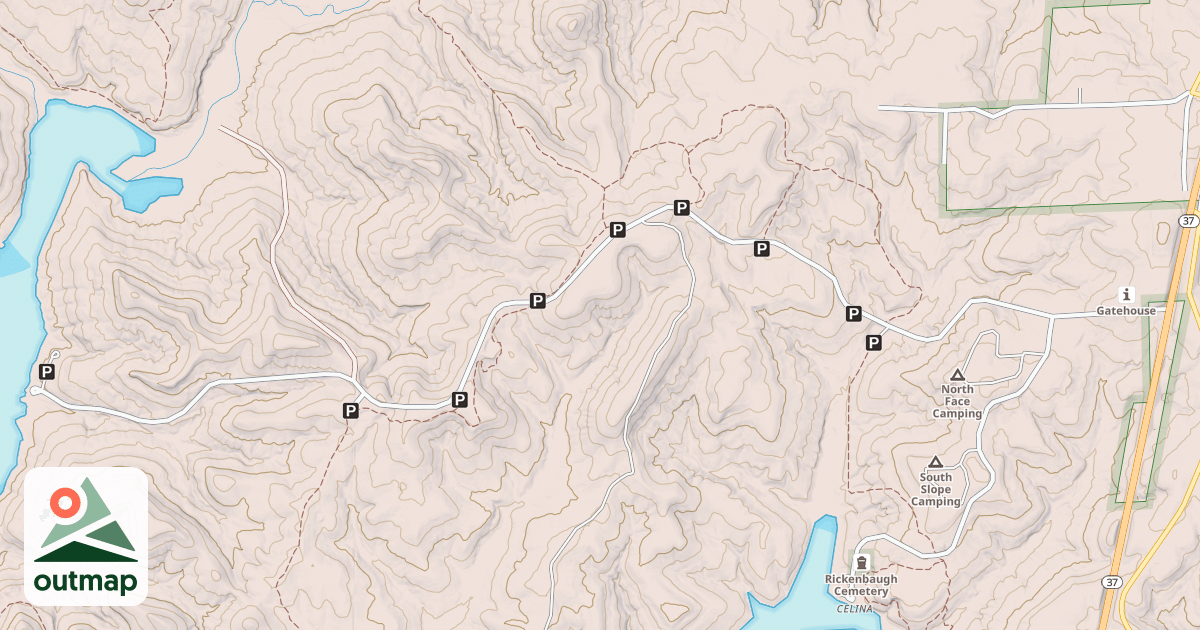 Map of INDIAN LAKE