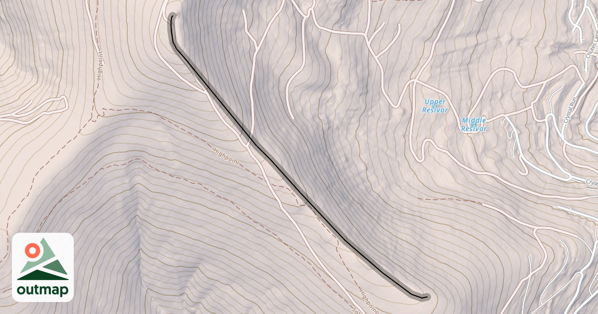 Map of South Ridge