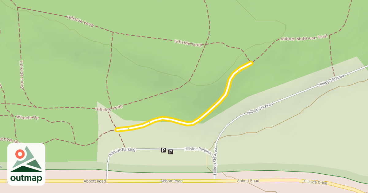 Map of Abbott Multi-use Trail