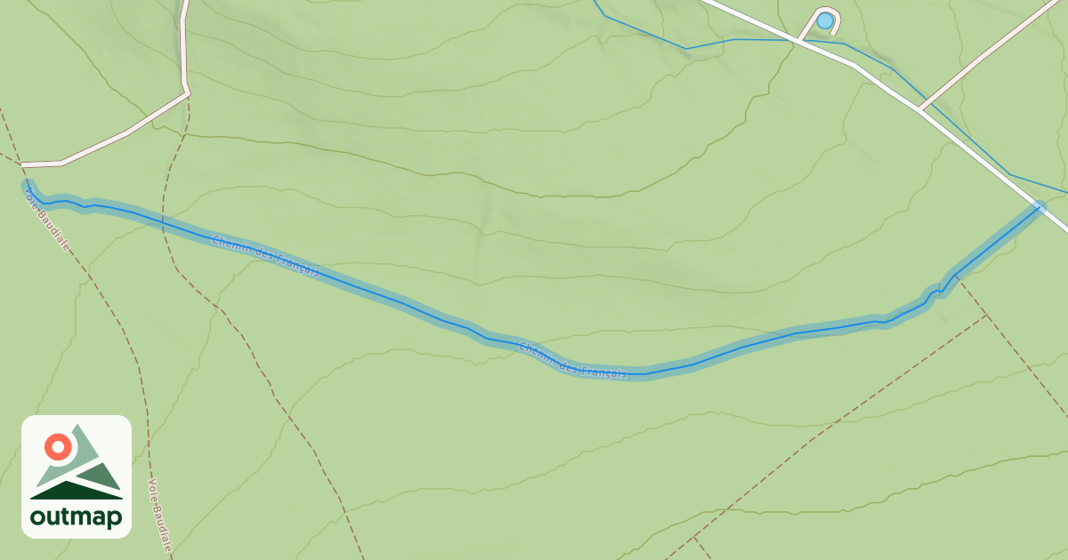 Map of Chemin des Français