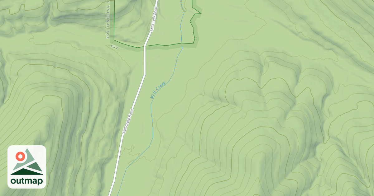 Map of USFS National Forest System Roads {59650033-F2B2-47DC-BCDD-6946F52F92CE}