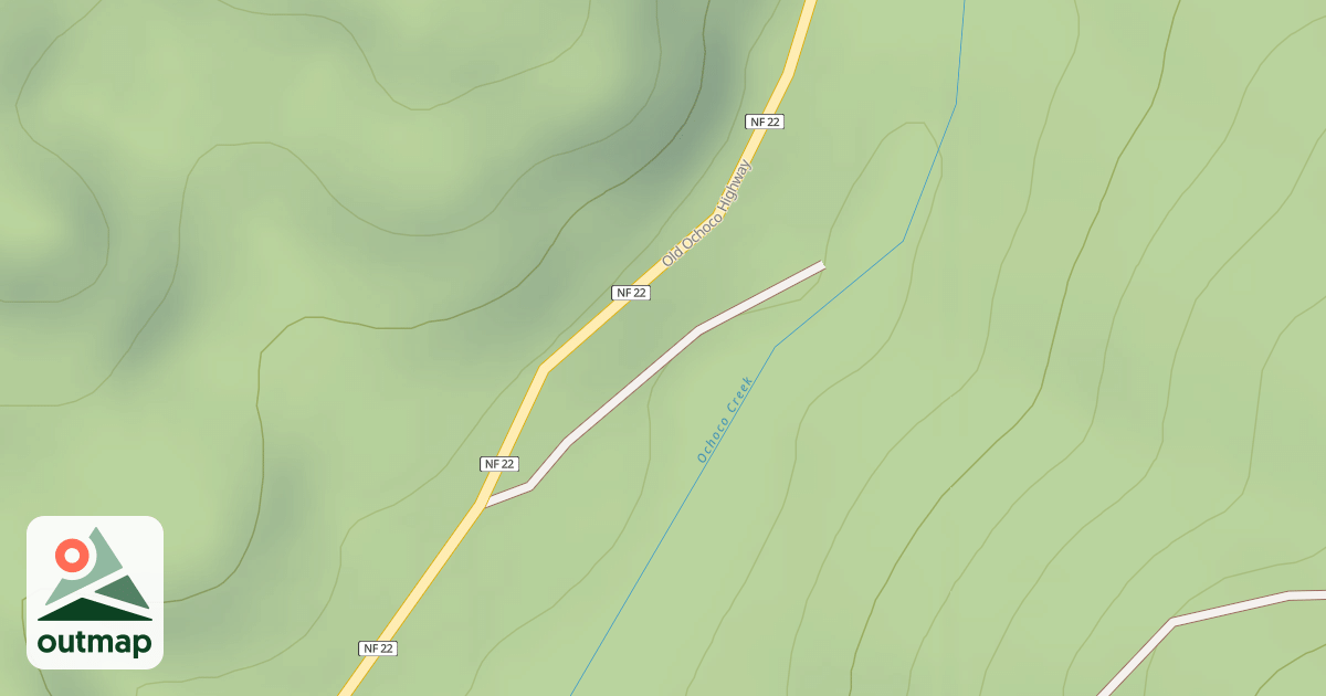 Map of USFS Motor Vehicle Use Map Roads {6CA7DDAD-6ABD-4056-812B-54D699E93229}