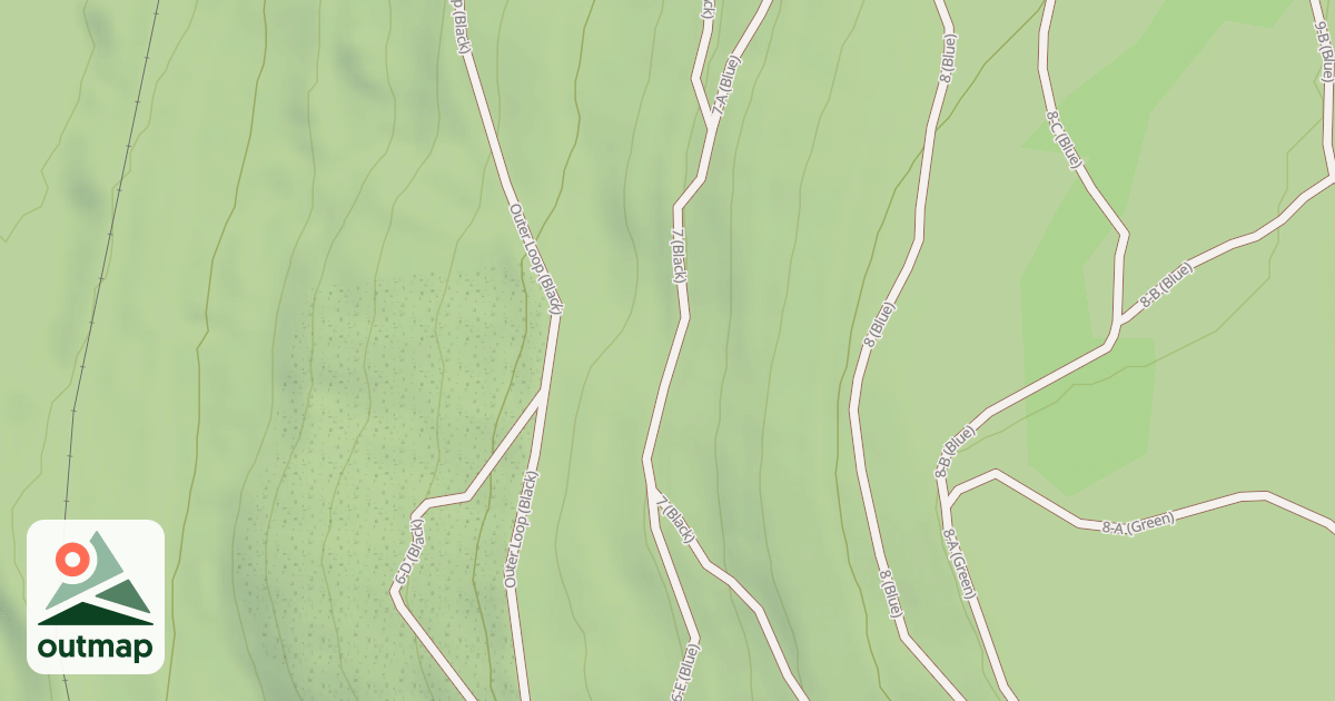 Map of Rock Run ATV Trails