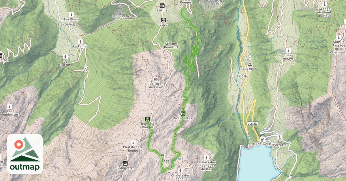 Map of Sarrazine