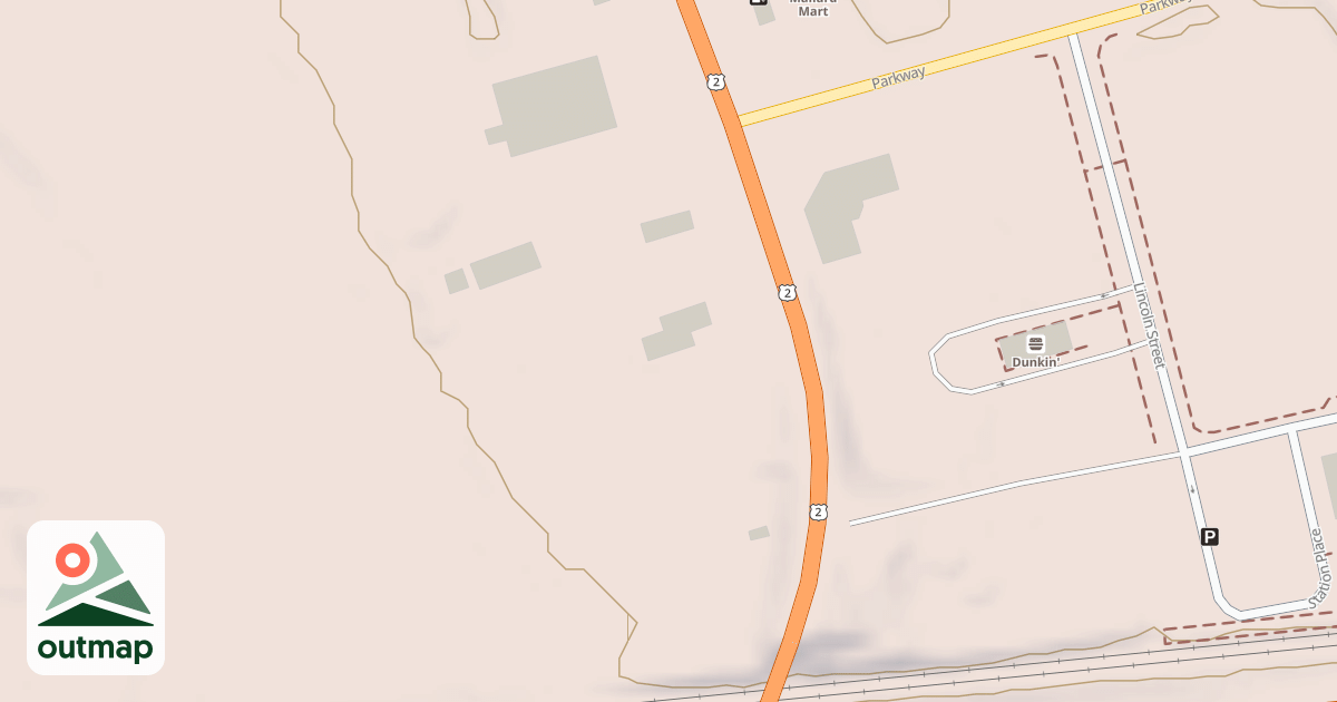Map of BETHEL ADMIN SITE SPUR A
