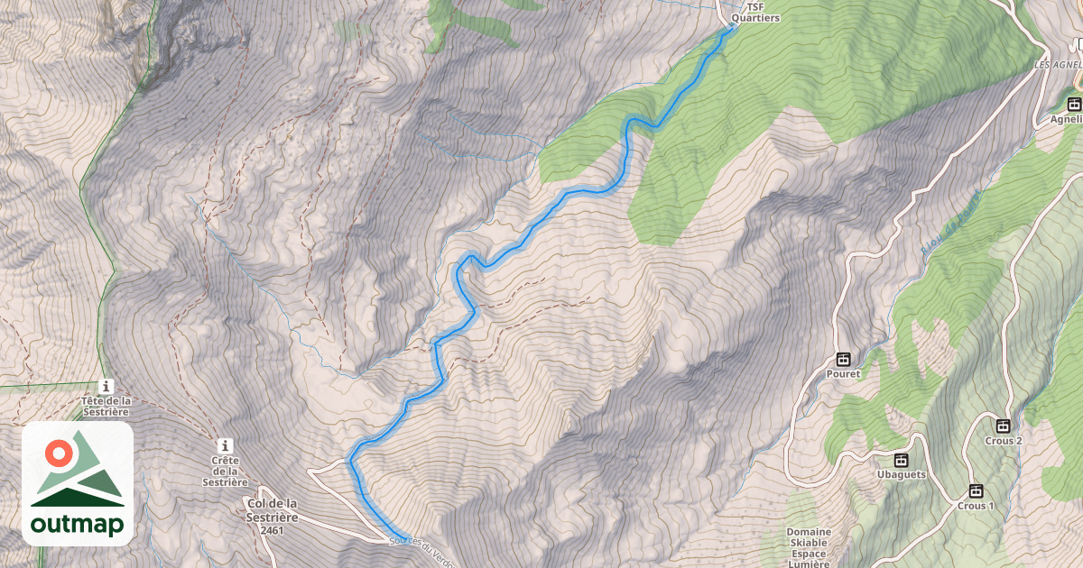 Map of Seregnier