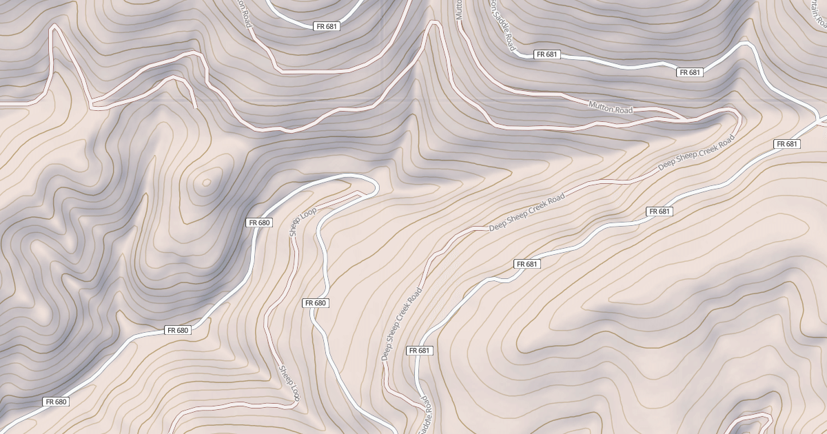Map preview of DEEP SHEEP CREEK