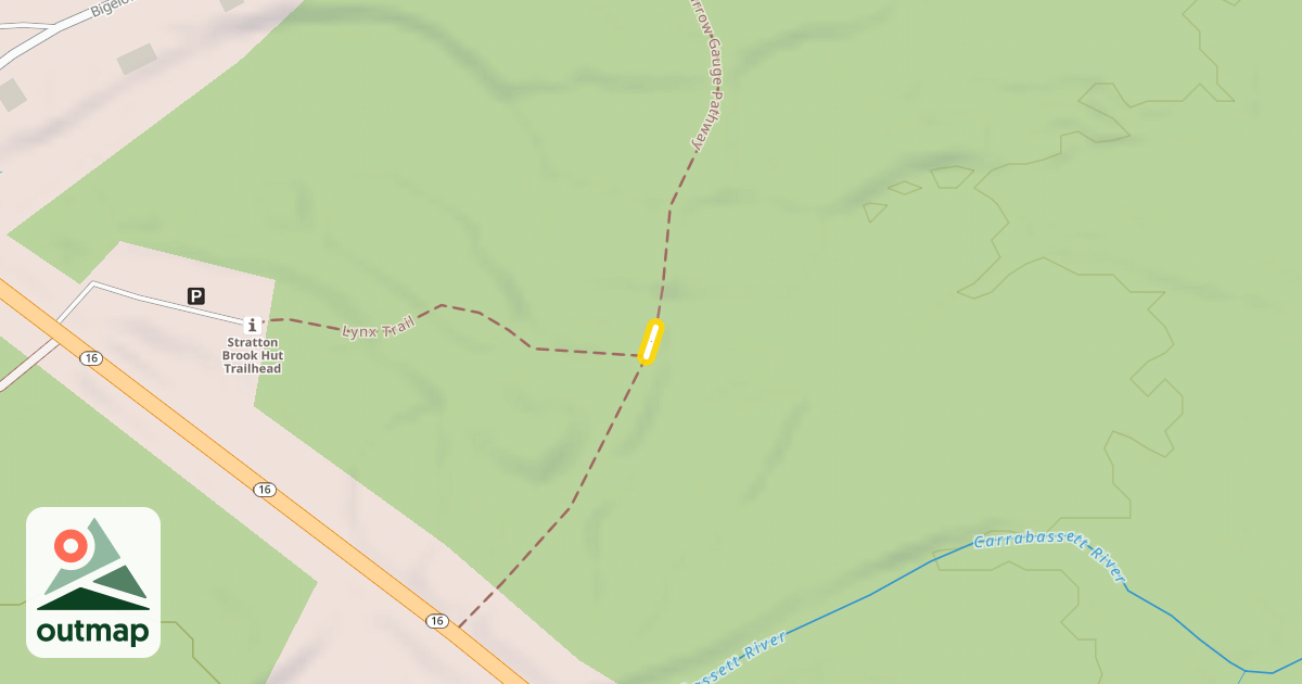 Map of Narrow Gauge Pathway