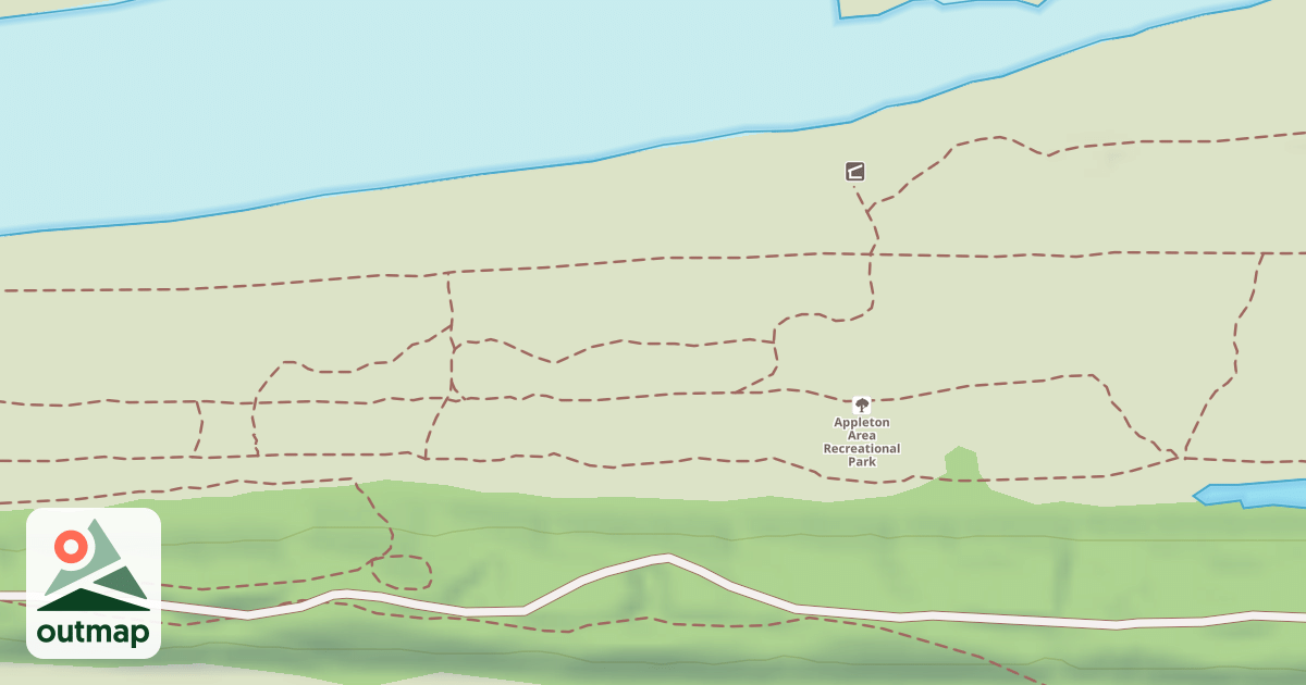 Map of Appleton Area Recreational Park