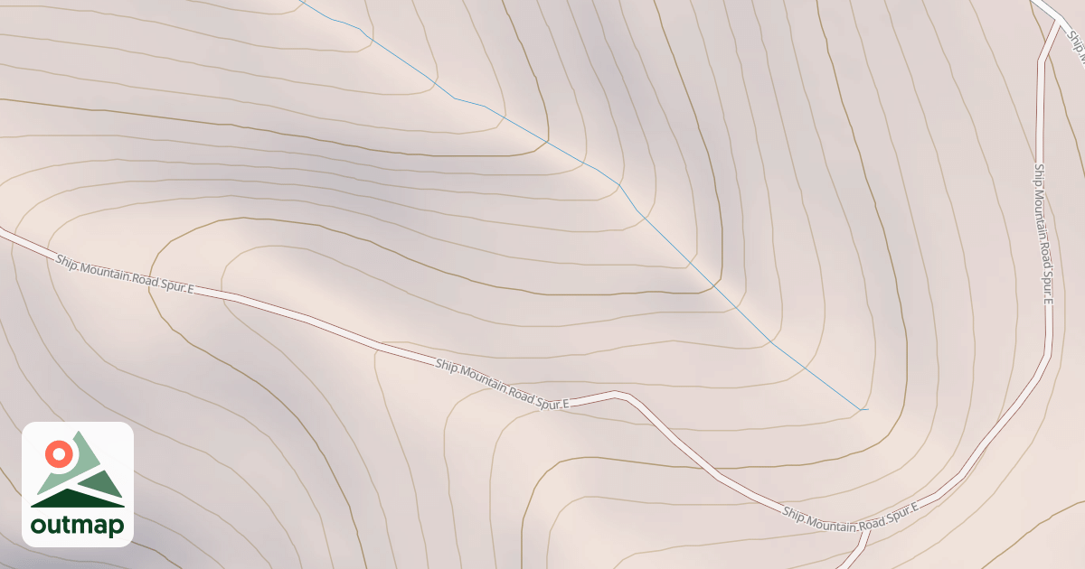 Map of SHIP MTN.