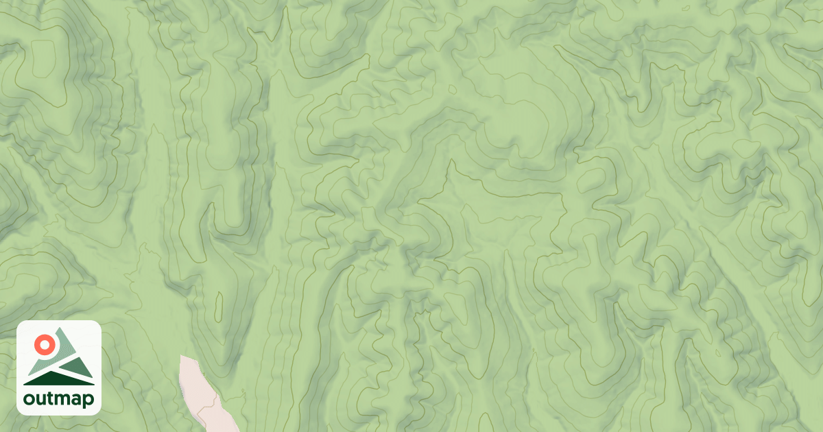 Map of BRUSHY BRANCH SPUR A