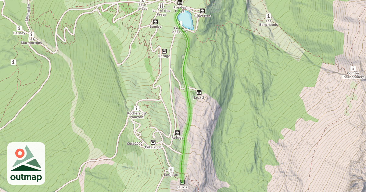Map of Chevreuil