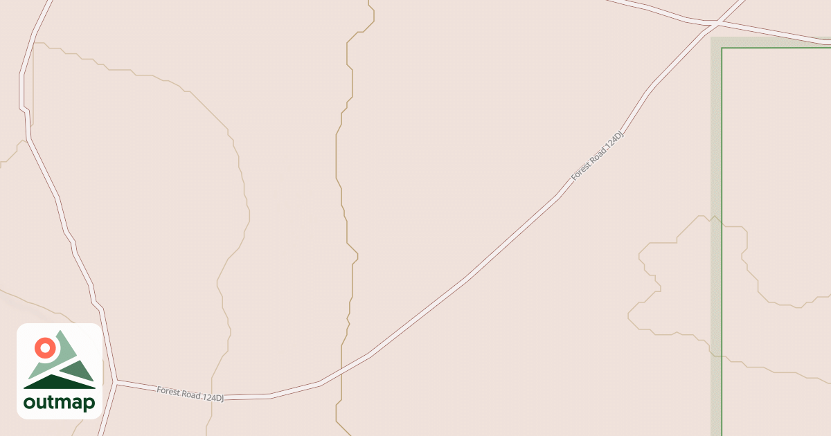 Map of USFS Motor Vehicle Use Map Roads {4BAC3685-423B-4447-B4A9-93E9E263C75A}