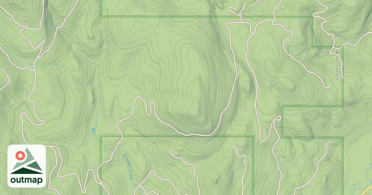 Map of BEAVER CR EDNA CR