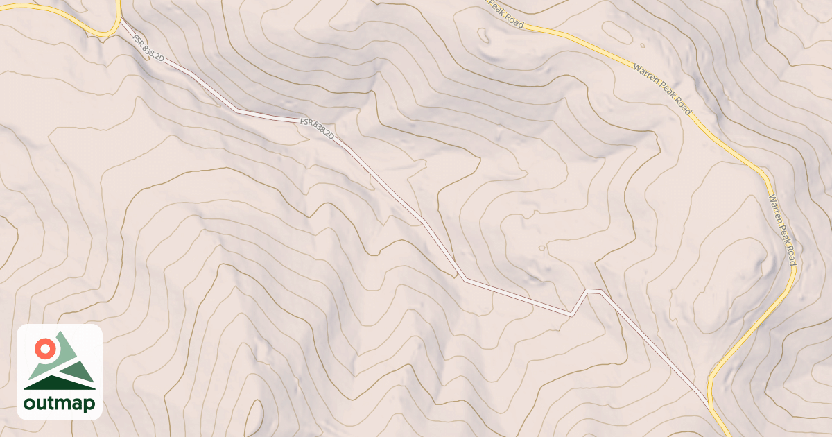 Map of TAYLOR DIVIDE BR 2D