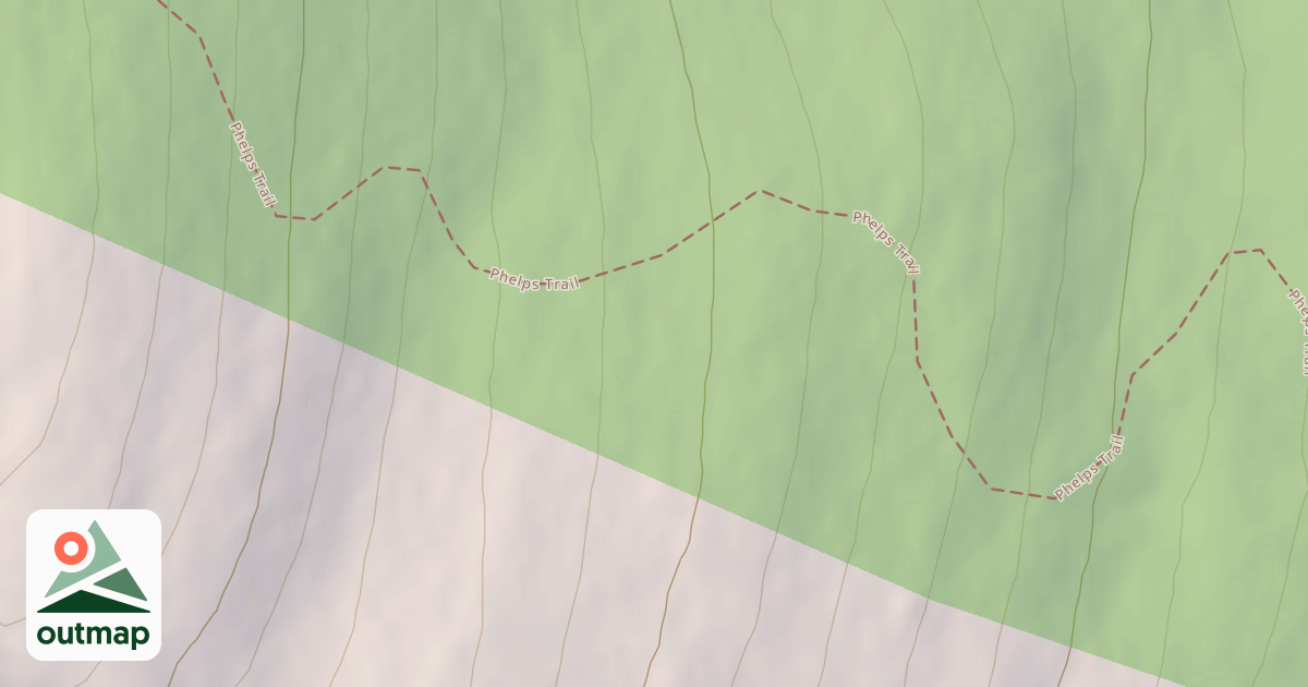 Map of Phelps Trail