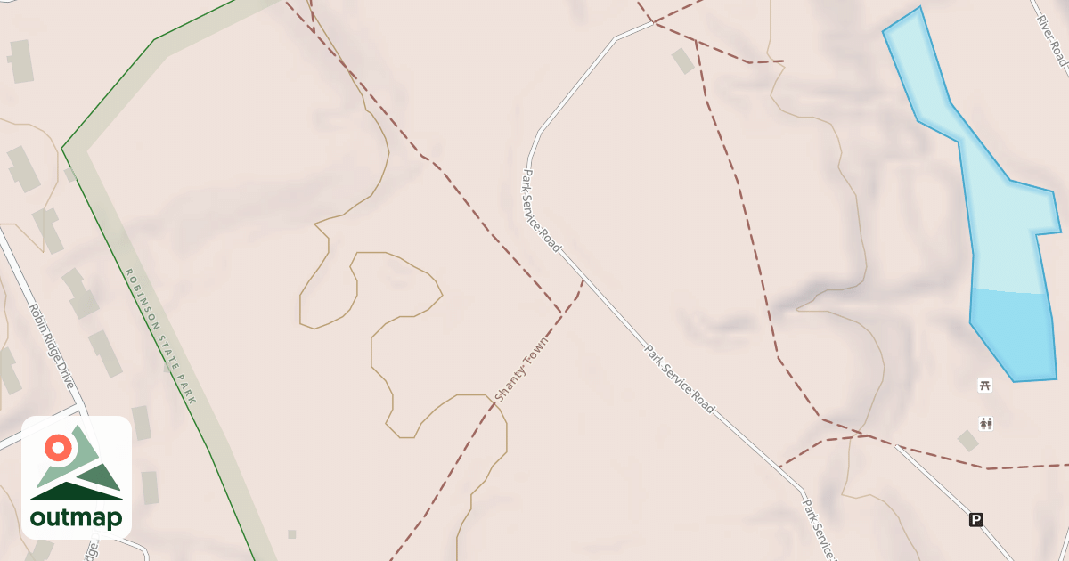 Map of White Trail