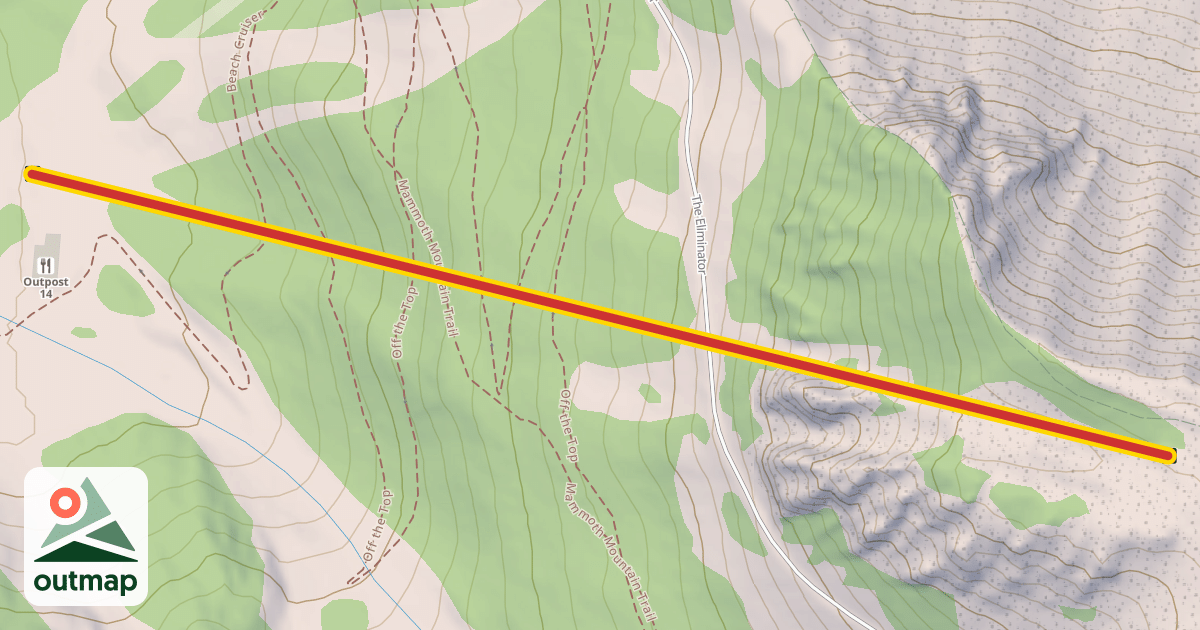 Map of Chair 14