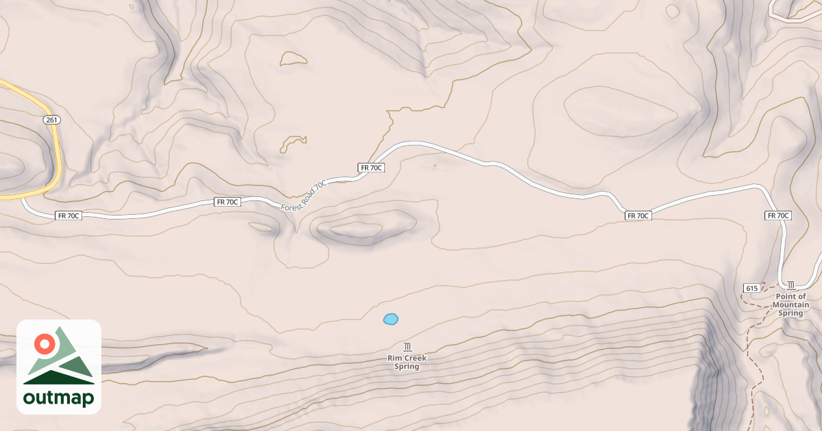 Map of USFS National Forest System Roads {589E5CDC-EE31-4BA4-9F59-3EFC522F2D8D}