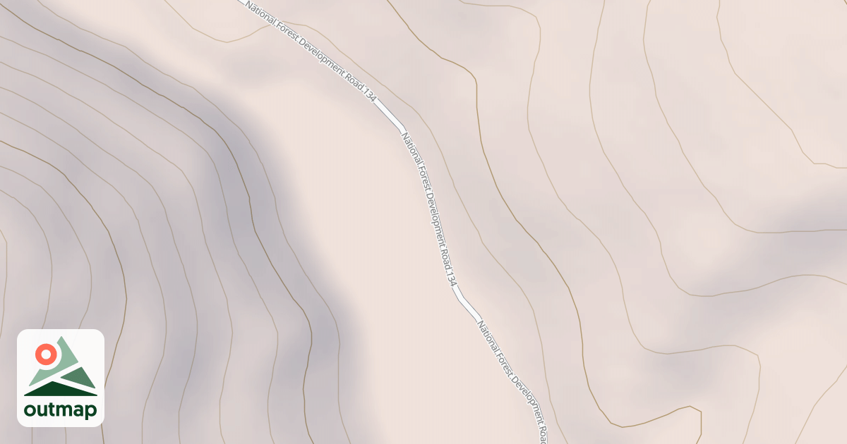 Map of COPPER CR CG SPUR A