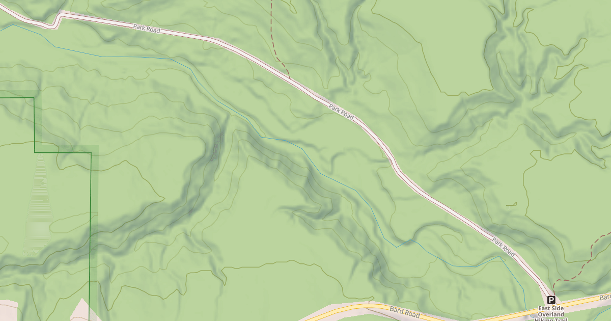 Map preview of Snowmobile Trail