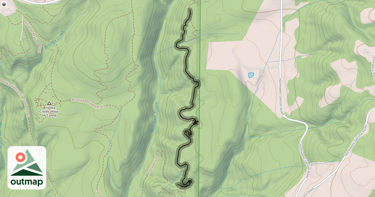 Map of Shoofly