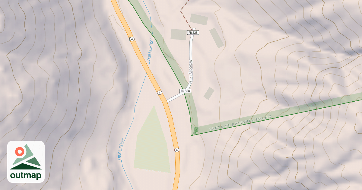 Map of JEMEZ R.S.