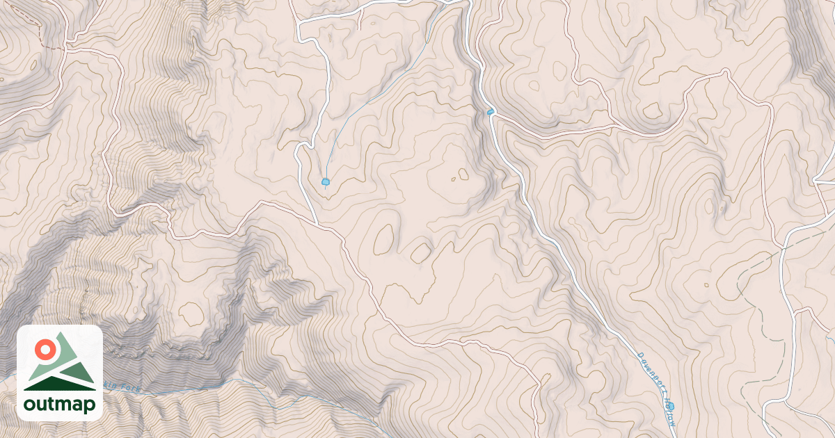 Map of BUCK SPRINGS