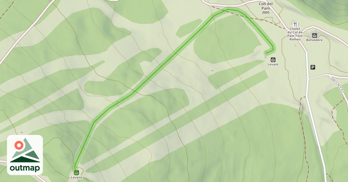 Map of Sapinettes