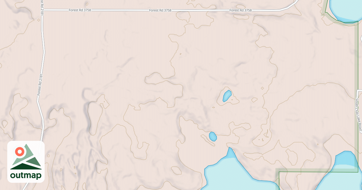 Map of CLUBHOUSE LK CMPGRD SPUR 2673