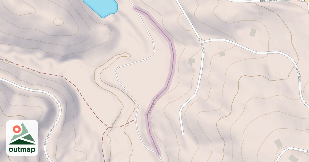 Map of Nutmeg Trail