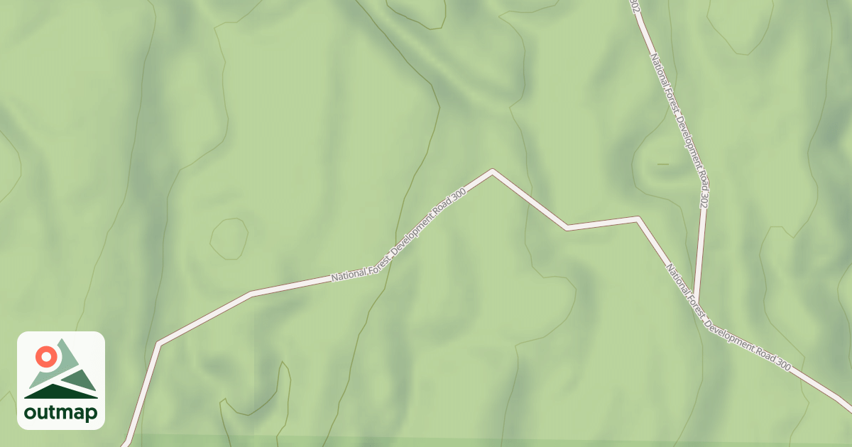 Map of USFS Motor Vehicle Use Map Roads {4A3FD325-A7E9-4B3A-984D-498BF30B7A67}