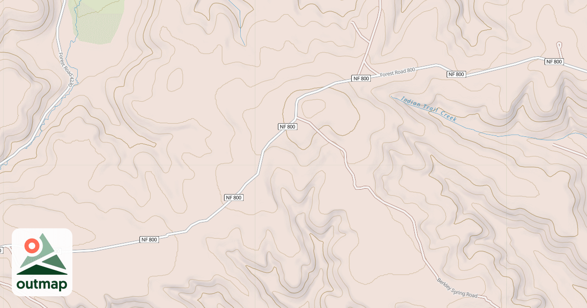 Map of USFS Motor Vehicle Use Map Roads {5B022F62-3356-4A55-A5EE-E09768244A2F}