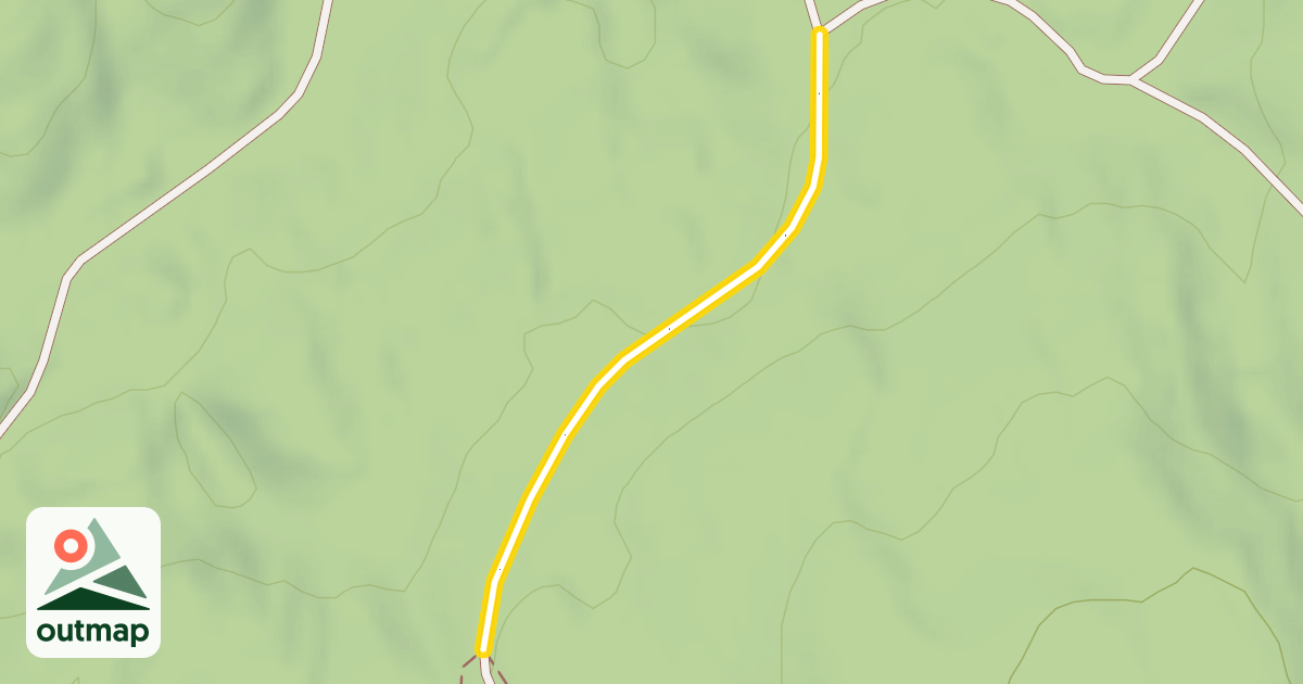 Map of Chemin de la Côte des Granges l'Église