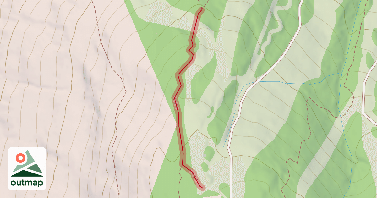 Map of Trail B