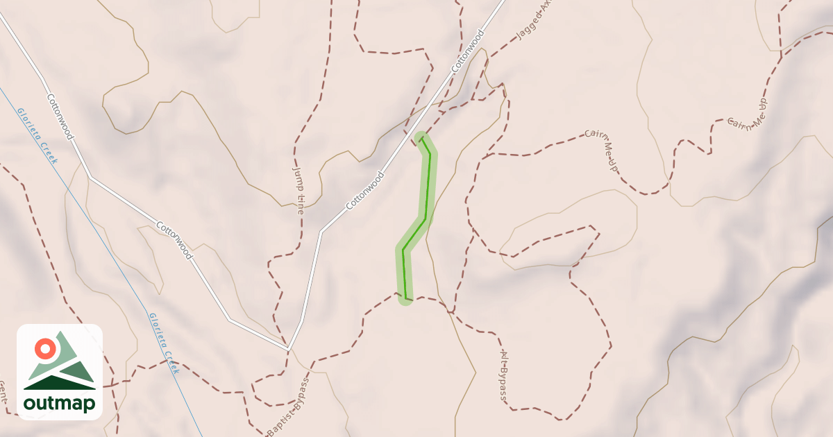 Map of Back to Car/Jump Line
